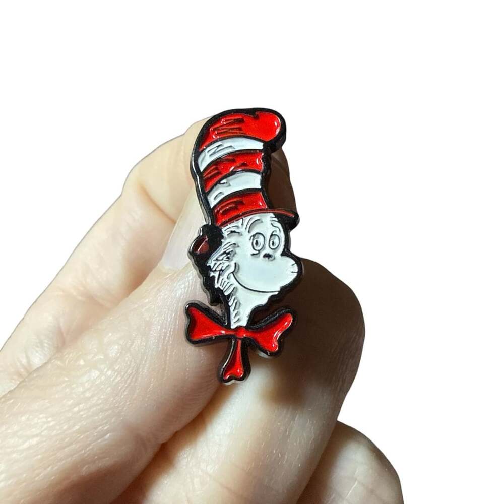 Dr. Seuss The Cat in the Hat Character Metal Enamel Pin
